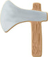 Foose Hatchet Ax Tin Cookie Cutter 2.5 in US Tin Plate Steel...