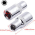 Utoolmart 2 Pcs 1/4 Inches Drive 6-Point Shallow Socket, 5.5mm Metric Chrome Vanadium for General Repairs...