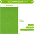 6x5 Pcs Felt Fabric Sheet 8x12 inches Green Series Craft Squares Nonwoven 1mm Thick...