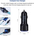 Dual USB Car Charger with Fast Charge Type C USB C Cable Compatible for Moto G Power,G Stylus,G Fast,G7 G8 G9 Play Power Plus,G7 Supra,G6 Plus,Sam...