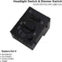 Headlight Switch Headlamp Dimmer Switch - Compatible with 2003-2006 Chevy Silverado, Suburban, Tahoe, GMC Sierra, Yukon, Cadillac Escalade - Repla...