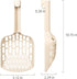 Lady N - Infinity Cat Litter Scoop: Easy Sifting with 8-Shaped Hole Design for Tofu Cat Litter and Clay Litter, Durable ABS Plastic Litter Scoop...