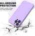 ABITKU Silicone Compatible with iPhone 13 Pro Case 6.1 inch 2021, with Camera Protection, Liquid Silicone Gel Rubber Full Coverage Phone Case with...
