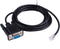 6 Feet Black Male-to-Male PVC Serial Cable for Meade Telescope Control, Connects PC to Meade 497 AutoStar or AudioStar, 4P4C RS232, 180cm Length...