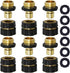 Twinkle Star 3/4 Inch Garden Hose Fitting Quick Connector Male and Female Set (6 Sets)...