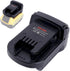 Adapter Compatible with Dewalt 20V Max Battery to Replacement for Milwaukee M18 18V Battery, DW18ML Adapter Compatible with Milwaukee 18V Cordless...