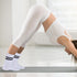 3 Pair Pilates Socks with Grips, Women Non Slip Socks Anti Skid Socks for Barre Ballet Dance Workout Hospital...
