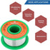 Lead Free Solder Wire Rosin Core 1.0mm 100g, Electronic Solder Wire Alloy Sn99 Ag0.3 Cu0.7, Electrical Solder Wire, No Lead Soldering Wire No Lead...