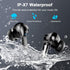 Wireless Earbud, Bluetooth Headphones 5.3 Stereo Bass Earphones 2023 Noise Cancelling 40H Dual Mic Call Earbud in-Ear USB-C LED Display IP7 Waterp...