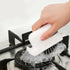 Scrub Brush 3-in-1 Crevice Window Slot Multifunctional Deepening Gaps Cleaning Detachable Brush with Tweezers for Kitchen and Bathroom Home Cleani...