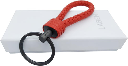 LABEN Key Ring Lambskin Key Chain...