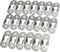 20 Pcs Keyhole Hangers Metal Fasteners for Picture Frames Mirrors Cabinet,Metal Keyhole Hanger Hanging Fasteners Hardware Flush Wall with Keyhole,...
