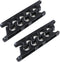 4pcs Adjustment Brackets for Chaise Lounges or Patio Outdoor Lawn Yard Furniture Replacement Position Adjuster Recliner Brace (5 Position - Black)...