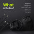 HROEENOI Wireless Bluetooth Over Ear Headphones with Active Noise Cancelling - Long Battery Life - Foldable Design - Perfect for Home and Workout....