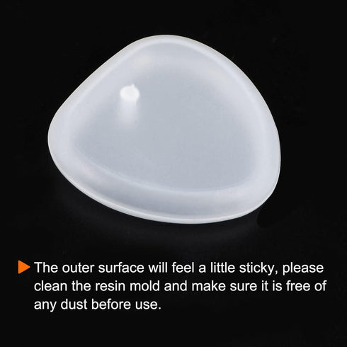 Pendant Jewellery Mold Hanging Resin Jewelry Mold Heart Shape 1.6" for DIY Keychains Necklace Tag Craft Making...
