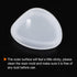 Pendant Jewellery Mold Hanging Resin Jewelry Mold Heart Shape 1.6" for DIY Keychains Necklace Tag Craft Making...