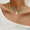 Tgirls Boho Seed Beaded Necklace Shell Starfish Choker Necklaces Cute Summer Pendant Necklace Colorful Beach Necklace Chain for Women and Girls...