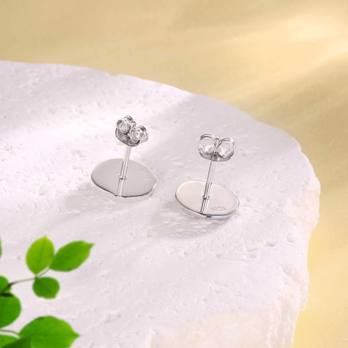 USA Flag Dangle Earrings for Women: 925 Sterling Silver American Patriotic Red White and Blue Star Drop Earrings America Independence Day 4th of J...