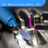 100 Pcs Rotary ???????????????? ?????????? - 1/8 Inch Shank Abrasive Stone Mounted Sharpening Bits Grinding Stones for Dremel Rotary Tools (Blue)...