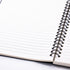 1 Pack College Ruled Notebook, Soft black Cover Spiral Notebook, Memo Notepad Sketchbook, Students Office Business Diary Spiral Book Journal,100 P...