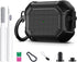 Maxjoy Compatible with AirPods Pro 2 Case Cover with Cleaner Kit, Military Hard Shell Protective Armor with Lock for AirPod Pro 2 Charging Case, F...