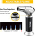 TBTEEK Butane Torch, Kitchen Torch Cooking Torch with Safety Lock & Adjustable Flame for Cooking, BBQ, Baking, Brulee, Creme, DIY Soldering(Butane...