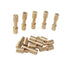 NC HAISDA Brass Corby Bolts Rivets EDC Knives Maker Pivot Pin Fasteners DIY Knife Handle Studs Screws Pack of 10 6mm...