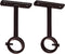 KXLife Ceiling-Mount Bracket for Curtain Rod, Heavy Duty Ceiling and Wall Curtain Rod Brackets (Set of 2, Bronze)...