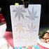 (THIN and SHALLOW) Marijuana Leaf Embossed Fondant Maple Silicone Mold for Chocolate Candy Gum Paste Polymer Clay Resin Kitchen Baking Sugar Craft...