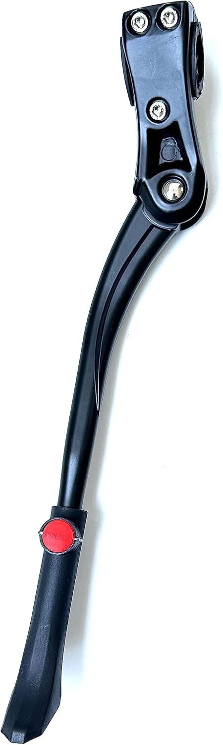 Higo Bike Kickstand Adjustable Aluminium Alloy Ebike Kickstand Bicycle Side Kickstand Fit for 22" 24" 26" 27.5'' 700C 28" Mountain Bike Road Bike ...