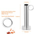 Maple Syrup Hydrometer Test Cup kit, Measures Sugar Content in The Syrup, Stainless Steel Maple Syrup Equipment, Design for Maple Syrup Supplies, ...