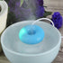 Donuts Humidifier Mini Cute Mist USB Humidifier Floating Water Air Fresher Aroma Diffuser for Car Travel Use (Blue)...