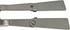 Maydahui 2PCS Folding Spoon and Fork SUS 18/10?304?Stainless Steel Spork Portable Camping Cutlery Multi-Functional Foldable Fruit Forks for Outdoo...