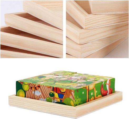 6 Pack Unfinished Small Wood Serving Tray for Crafts Projects DIY Wooden Trays Bulk Blank Wood Canvas Panel Boards Unfinished Wood Signs for Paint...