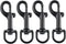 4PCS Flag Snap Clips, Stainless Steel Swivel Eye Bolt Flagpole Snap Hook with Swivel Eyelet for Flagpole, Outdoor Carabiner, Dog Chain, Leather Cr...