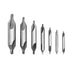 7PCS Center Drill Bits Set M2 HSS Centering Starter Drill Bit 60-Degree Countersink Tools for Lathe Metalworking...