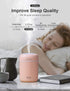 Colorful Cool Mini Humidifier, USB Personal Desktop Humidifier for Car, Office Room, Bedroom,etc. Auto Shut-Off, 2 Mist Modes, Super Quiet. (Pink)...