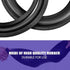 2pcs 6 inch Perforated Rubber Speaker Foam Edge Surround Rings Replacement Parts for Speaker Repair or DIY...