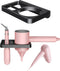 Hair Dryer Holder Blow Dryer Holder Compatible with Flat Iron Holder Wall Mount for Hair Tool Storage Organizer Straightener Holder Rack Build in ...
