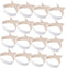 Holibanna Paper Collar Stays 100pcs Shirt Collar Supports Dress Shirt Collar Inserts Tabs Shirts Unilateral Shaper Clothing Paper Rib for Men Dres...