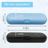 2 Pcs Electric Toothbrush Travel Case, Portable Travel Toothbrush Holder for Electric Toothbrush Set (Blue and Black)...