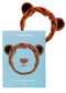 I DEW CARE Face Wash Headband - Brown Bear | Animal Head band for Face Washing & Skincare, Spa Day, Soft & Fuzzy, Cute for Makeup, Shower, Teen Gi...