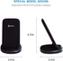Contixo W3 Fast Wireless Charger Charging Stand Station | Qi Compatible Enabled Smartphones Phones Such as iPhone 8/8 Plus/X/XS/XS Max/XR/S9/S9 Pl...