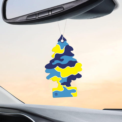 LITTLE TREES Car Air Freshener | Hanging Paper Tree for Home or Car | Pina Colada Scent | Pack of 6...