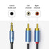 MillSO RCA to 3.5mm Adapter AUX Cable 3.5 mm 1/8 to RCA Male Premium Stereo Audio Cord for Connects a Smartphone, Tablet, or MP3 Player to a Speak...