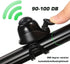 Bicycle Bell for Adult Bikes, Adjustable Rubber Ring Aluminum Black Kids Bike Bell, Toddler Bicycle Bells for Handlebars, Loud Cycling Ring Bell f...