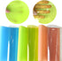 | Clear A4 Candy Color Jelly Vinyl Sheets, 10 Pcs Solid Transparent Vinyl Fabric for Earrings Bows Crafts...