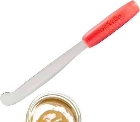 PB-JIFE! The Ultimate PB knife. Stir, scrape, and clean the BIG Jars (Red, 1)...