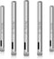 Glass Drill Bit Set, 5 pcs Diamond Drill Bits Hole Saw Bottle Extractor Remover Tool for Glass Marble Granite Fiberglass Ceramic Tile 1/4in 0.24IN...