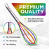Silicone Whisk Set - Non-Scratch Set of 3 - Mini & Small Sizes - Stainless Steel Whisk - Cookware Wisking Tool...
